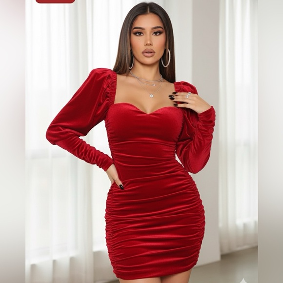 Fashion Nova Dresses & Skirts - Fashion Nova Velvet Mini Dress.